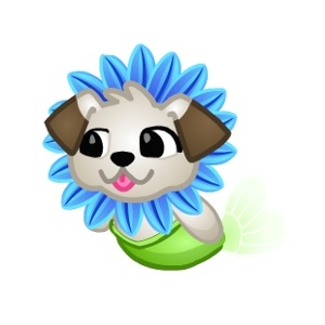 Blue Flower Merpuppy